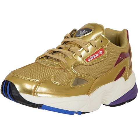 adidas falcon weiß gold damen